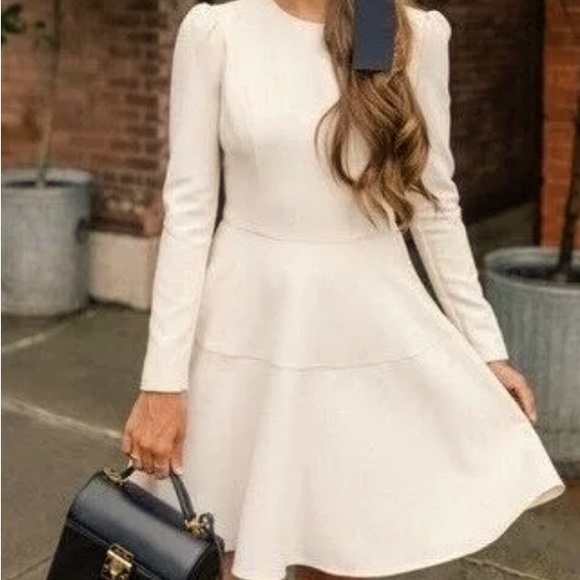 Cream Gal Meets Glam Dress - Picture 1 of 6